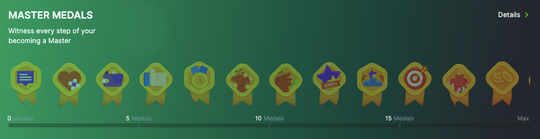 BC.Game Master Medals